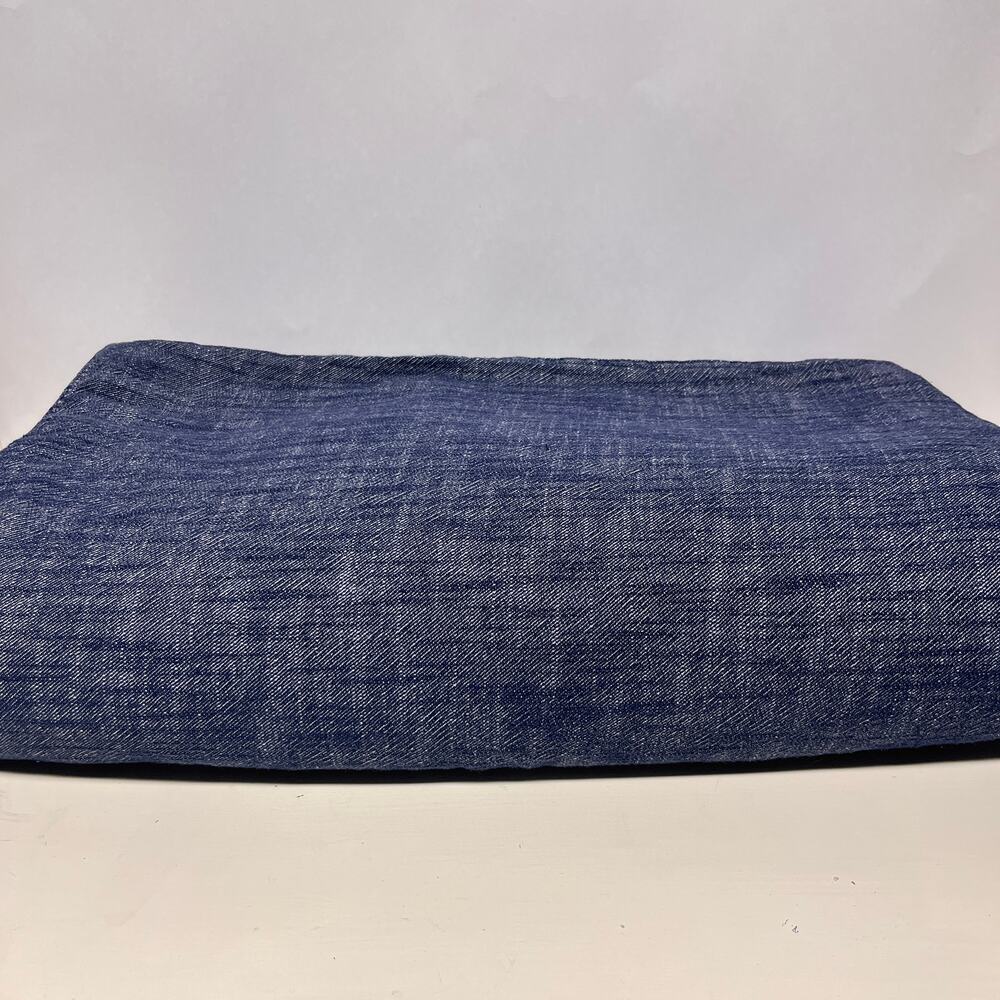 Pottery Barn Teen Soft Chambray Duvet Cover Blue Full Queen Size